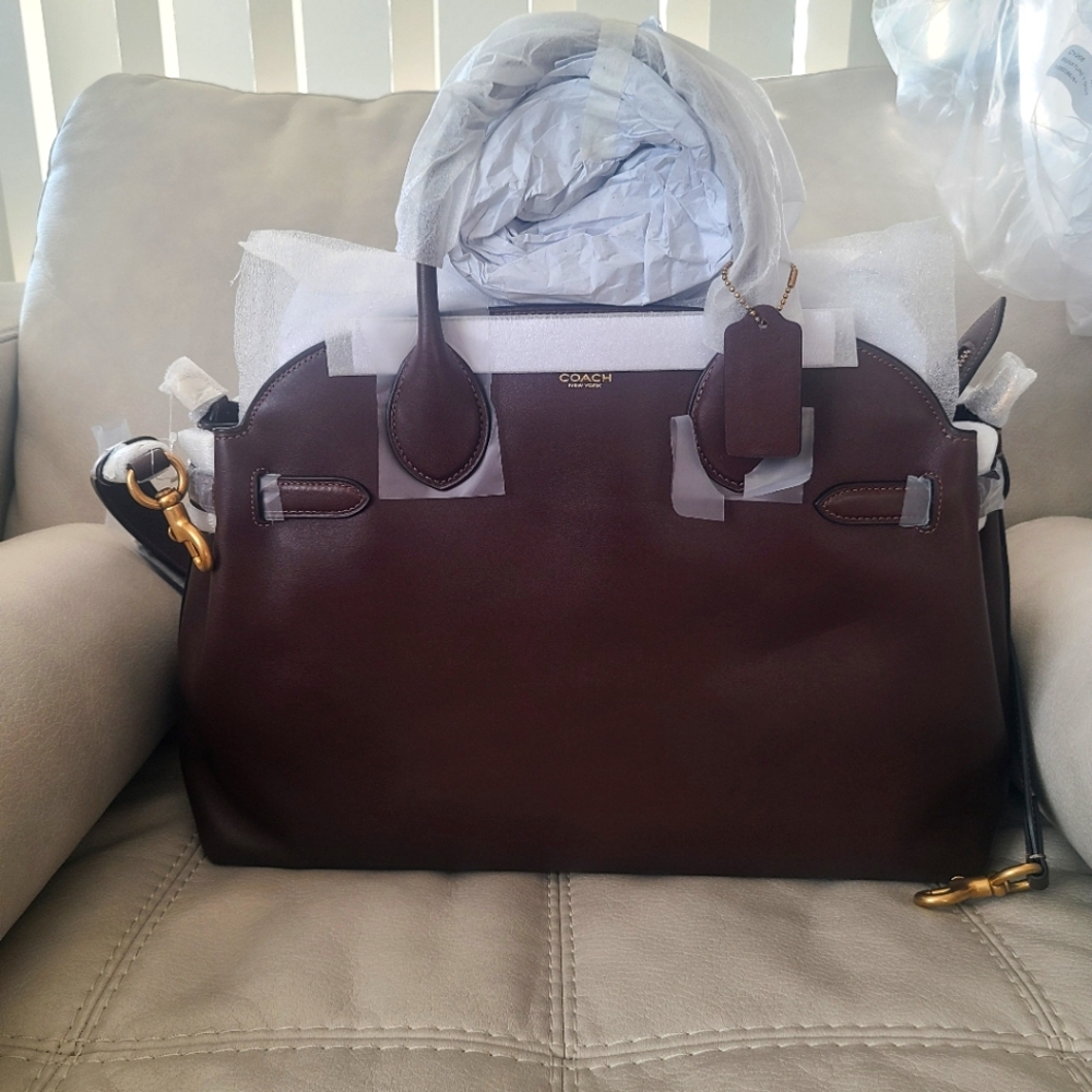 COACH Brown Satchel